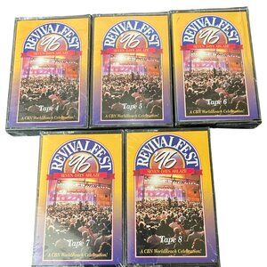 cassette Tape-Revival fest 96 SEVEN DAYS ABLAZE-A.CBN World Reach Celebration!